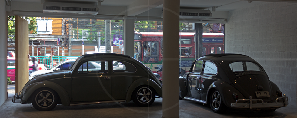 Volkswagen Beetles In Bangkok Drive By Snapshots