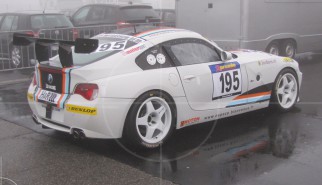 BMW Z4 VLN racecar in the mist | Drive-by Snapshots by Sebastian Motsch (2013)