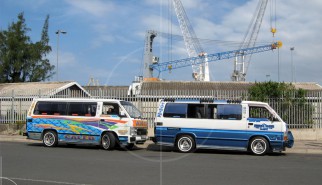 Toyota Hiace Siyaya Taxi | Drive-by Snapshots by Sebastian Motsch (2008)