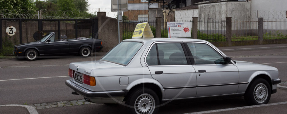 BMW E30 324d Strasbourg | Drive-by Snapshots by Sebastian Motsch (2014)