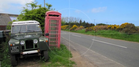 Land Rover Series I Matching Background | Drive-by Snapshots by Sebastian Motsch (2013)