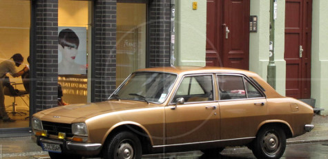 Peugeot 504 Golden Brown | Drive-by Snapshots by Sebastian Motsch (2012)