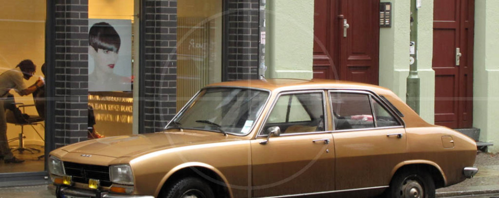 Peugeot 504 Golden Brown | Drive-by Snapshots by Sebastian Motsch (2012)