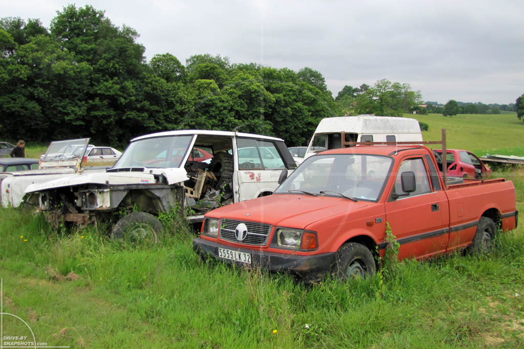 Rust in Peace British Heritage in France | Drive-by Snapshots by Sebastian Motsch (2010)