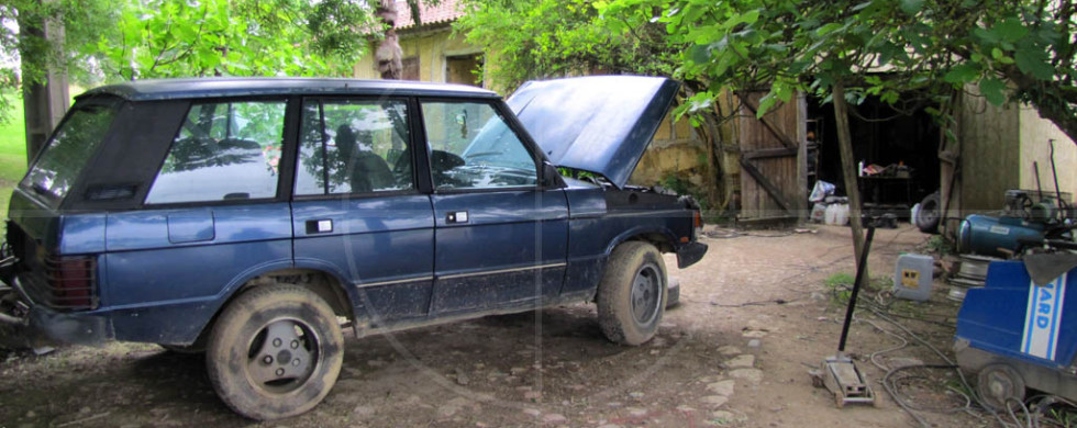 Rust in Peace British Heritage in France | Drive-by Snapshots by Sebastian Motsch (2010)