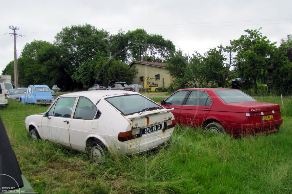 Rust in Peace Italians in France | Drive-by Snapshots by Sebastian Motsch (2010)