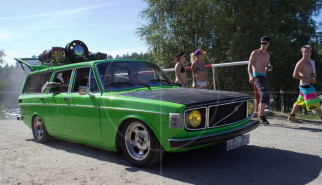 Gatebil Rudskogen 2014 Volvo | Drive-by Snapshots by Sebastian Motsch (2014)