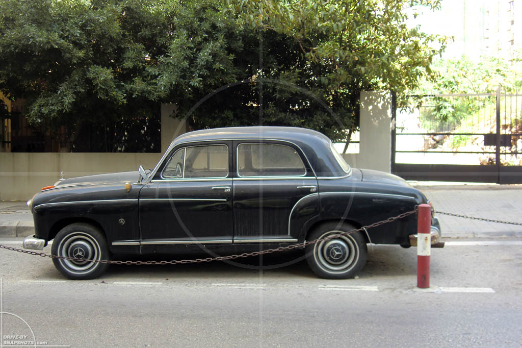 Mercedes-Benz Ponton 190 W120 Beirut Lebanon | Drive-by Snapshots by Sebastian Motsch (2014)