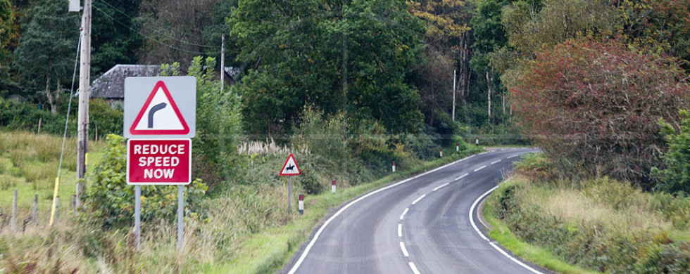 Reduce Speed Now Scotland | Drive-by Snapshots by Sebastian Motsch (2013)