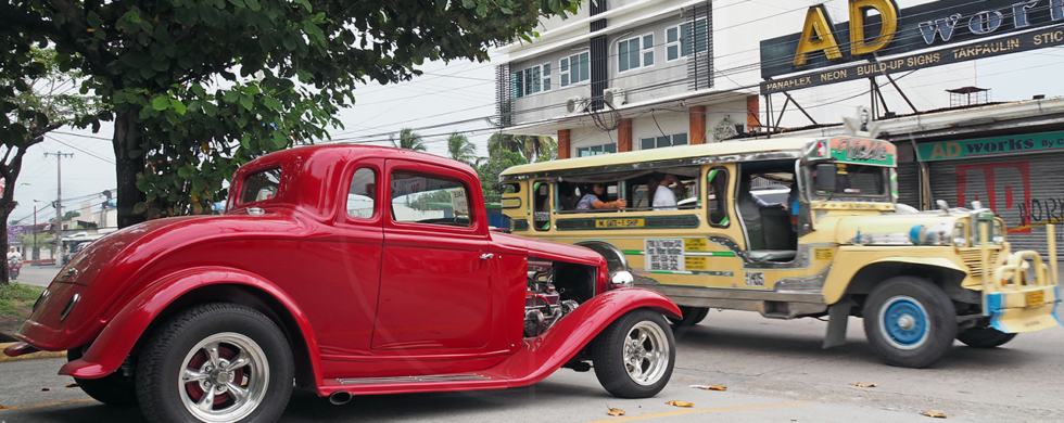 1932 Ford 5-window hot rod Angeles City Philippines | drive-by snapshots by Sebastian Motsch (2017)