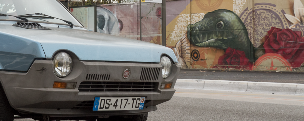 FIAT Ritmo 65 CL Strasbourg France | Drive-by Snapshots by Sebastian Motsch (2016)